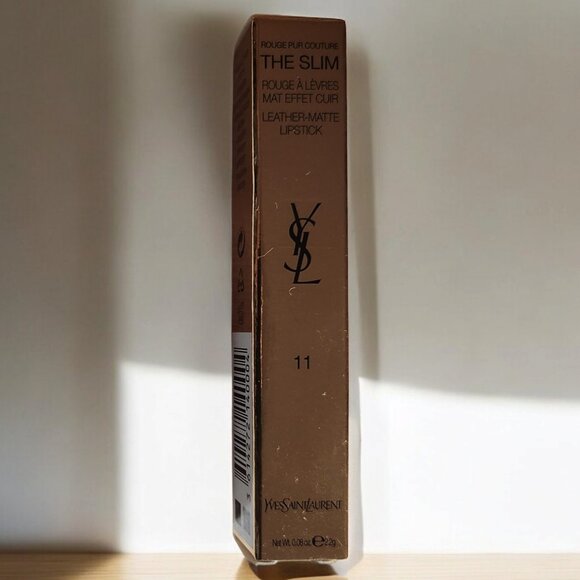 Yves Saint Laurent The Slim Leather Matte Lipstick #11 Ambiguous Beige NIB - Picture 1 of 3